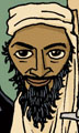 Osama Bin Laden karikatur